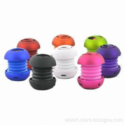 Portable Mini Speaker for Christmas Gifts, Multicolor